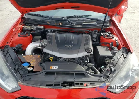 2013 Hyundai Genesis Coupe 3.8L из США, поврежденный, VIN KMHHU6KJ3DU107733